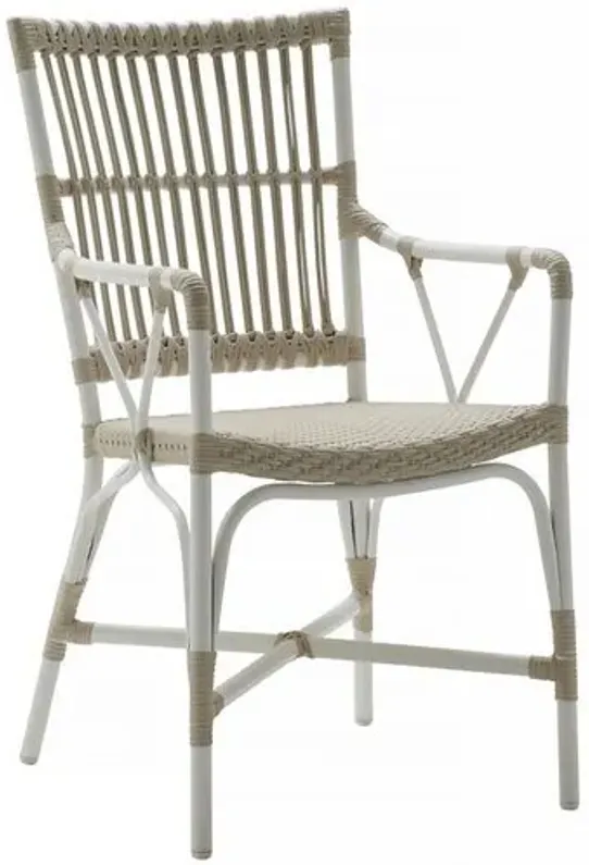 Piano Outdoor Dining Armchair - Sika Design - Gray