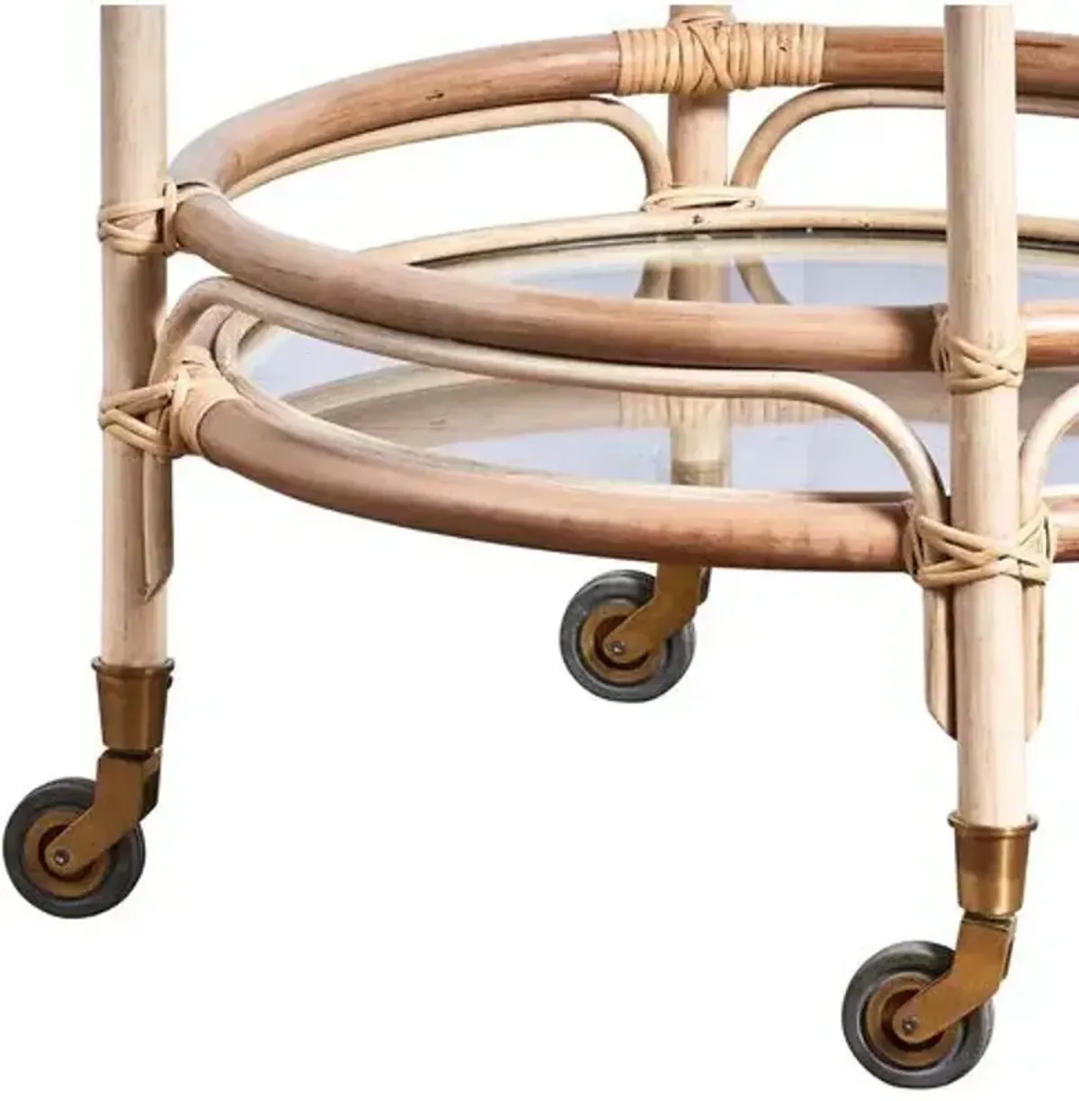 Romeo Rattan Trolley - Sika Design - Brown