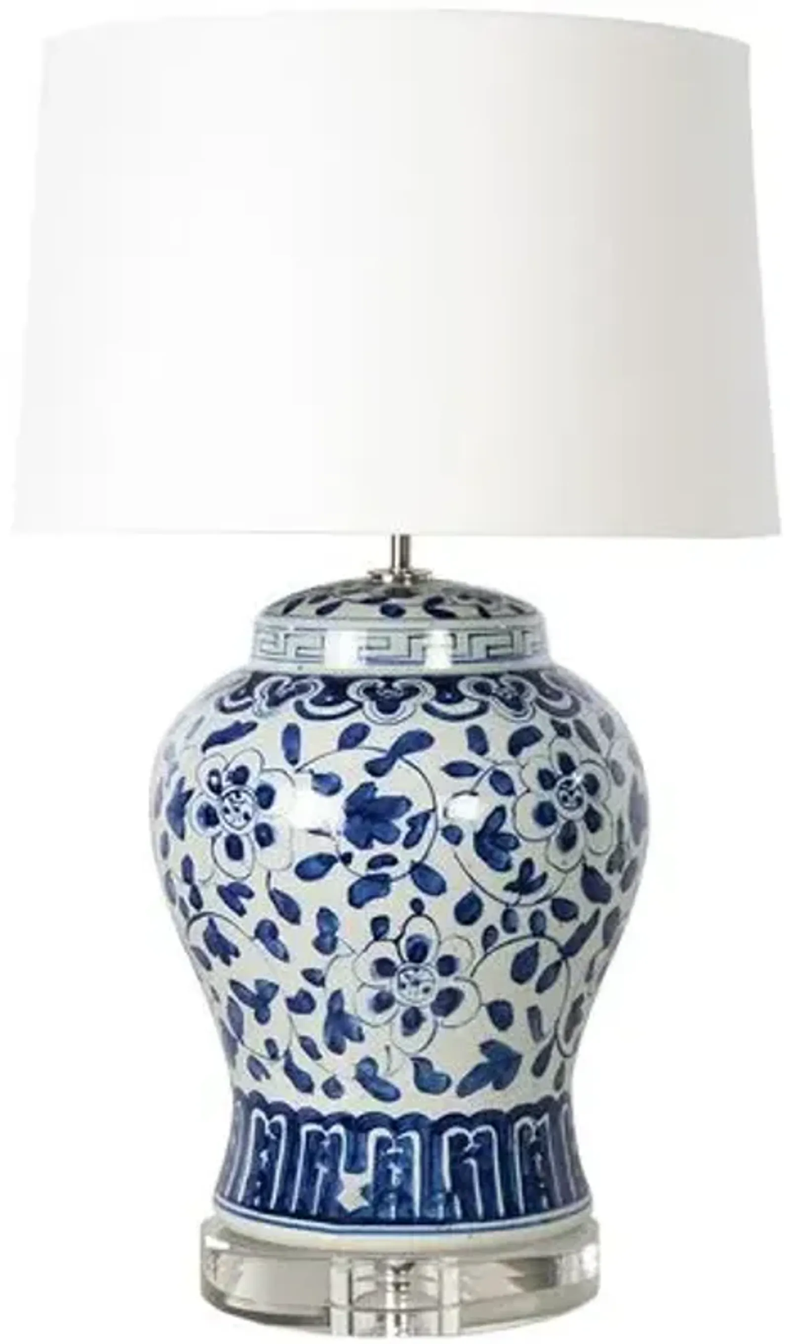 Southern Living Royal Ceramic Table Lamp - Blue - Regina Andrew