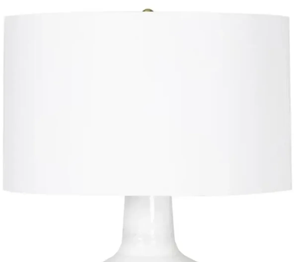 Clemente Ceramic Table Lamp - White - Regina Andrew