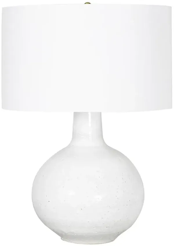 Clemente Ceramic Table Lamp - White - Regina Andrew