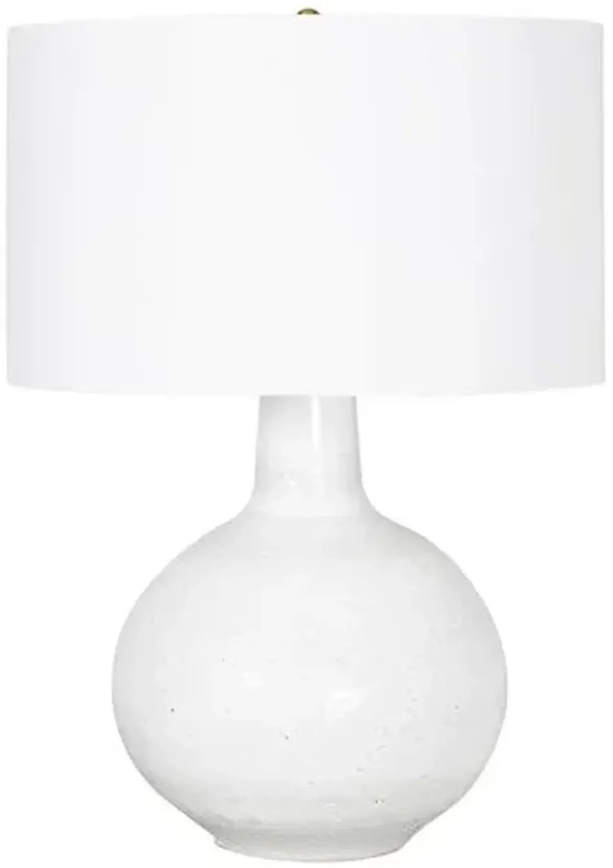 Clemente Ceramic Table Lamp - White - Regina Andrew