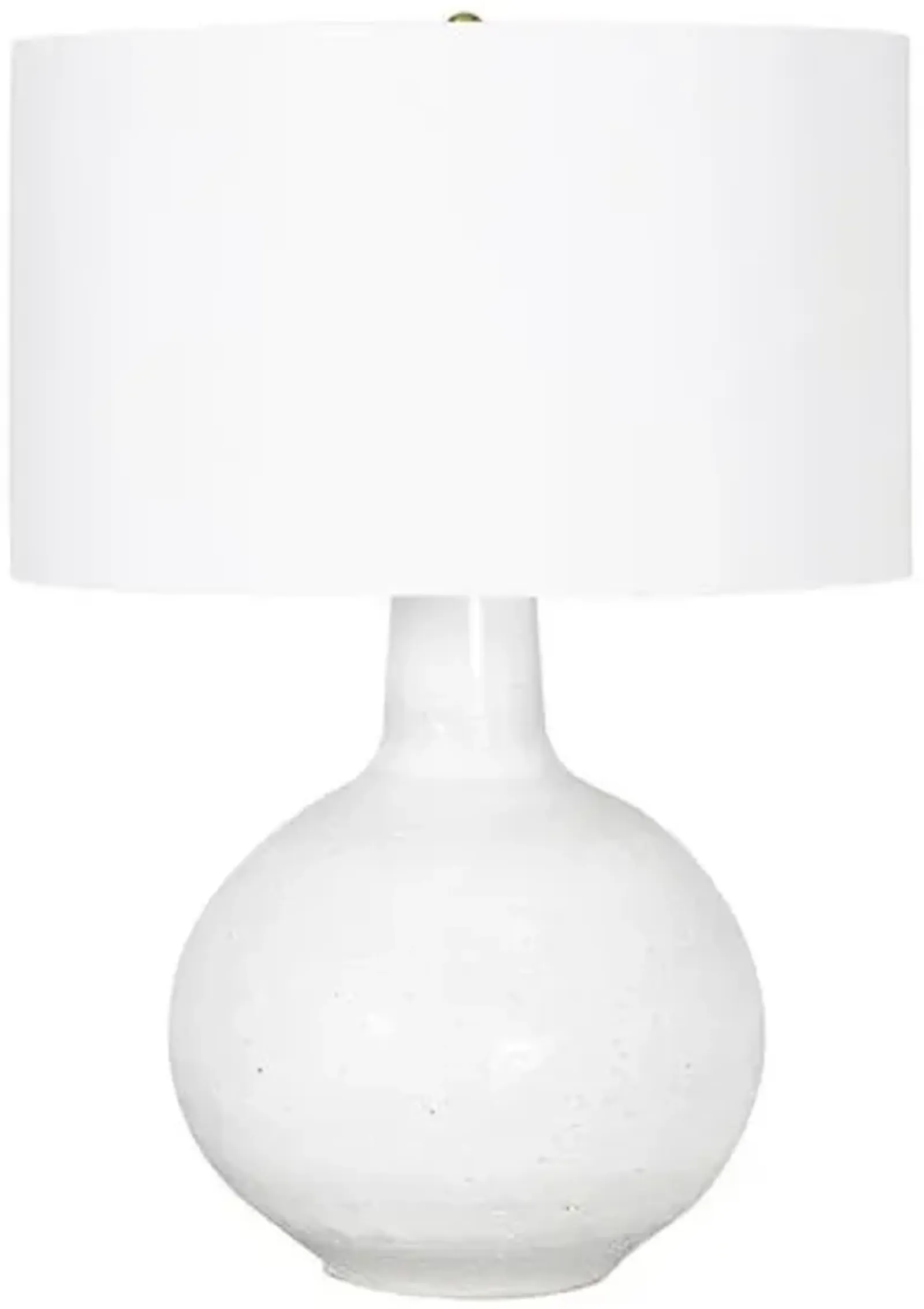 Clemente Ceramic Table Lamp - White - Regina Andrew