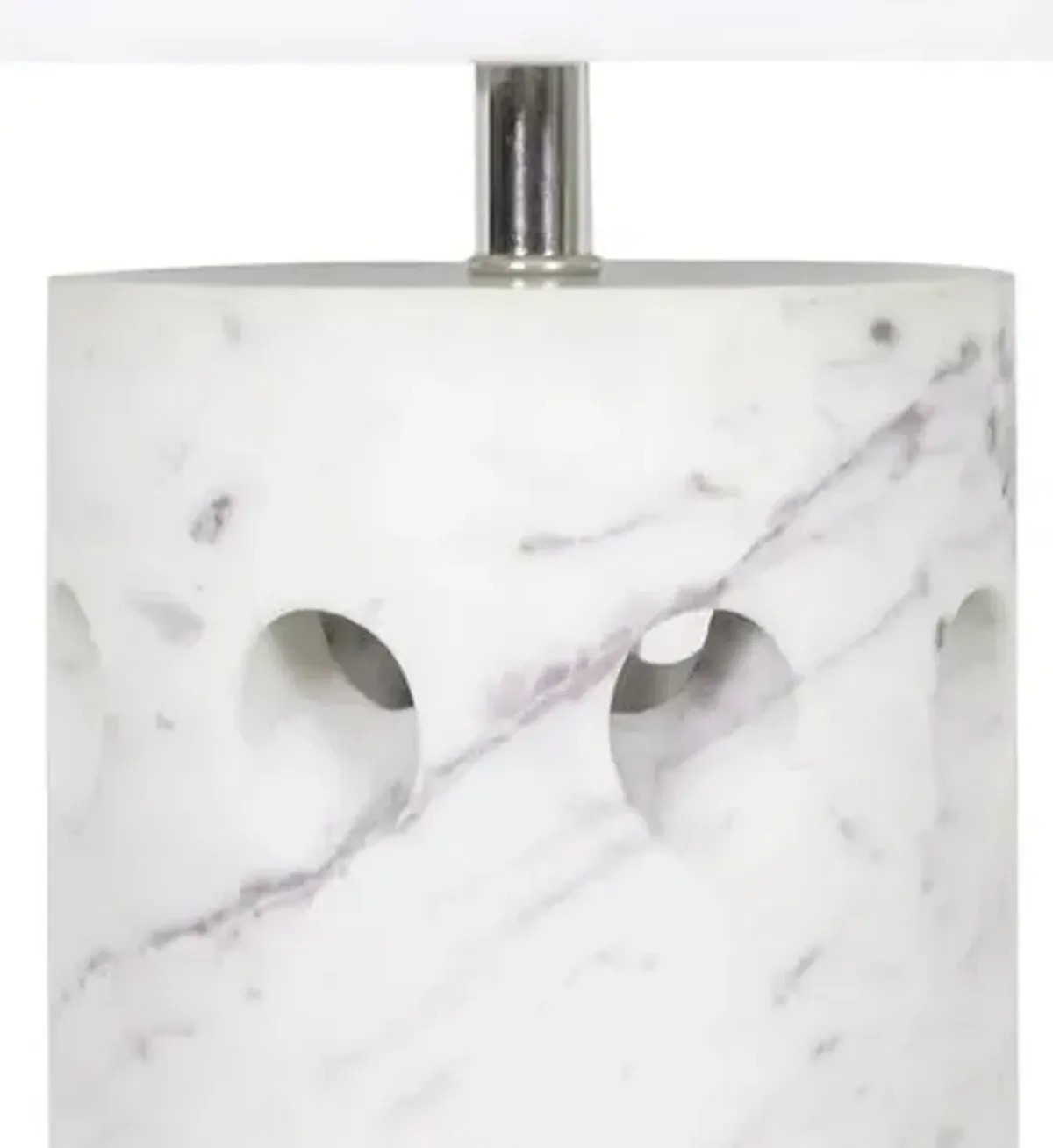 Odin Marble Table Lamp - White - Regina Andrew