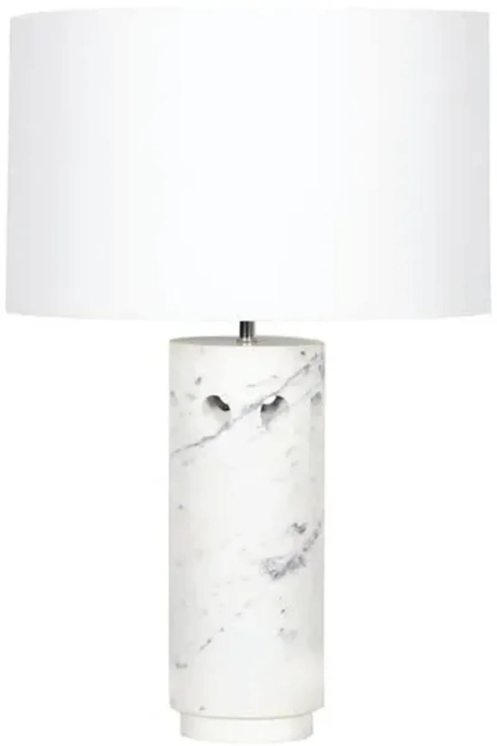 Odin Marble Table Lamp - White - Regina Andrew