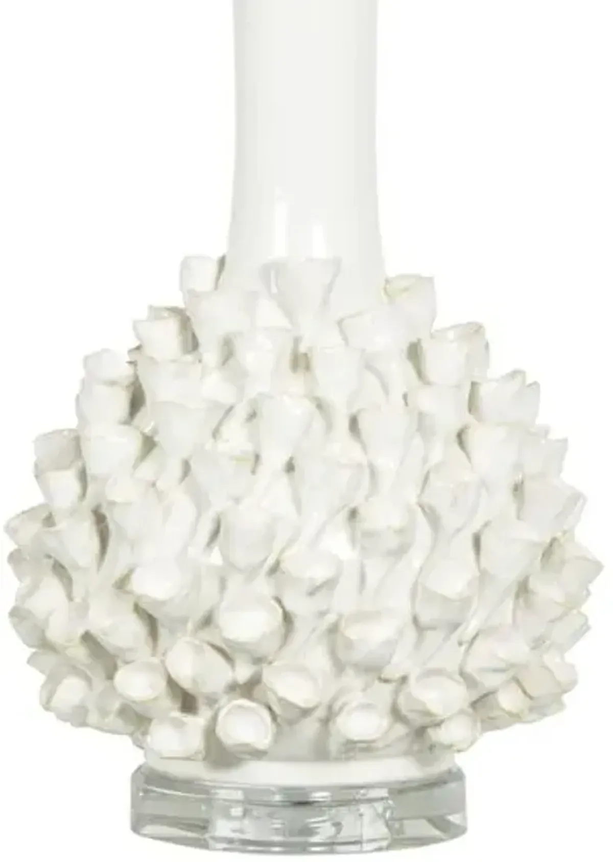 Lydia Ceramic Table Lamp - White - Regina Andrew