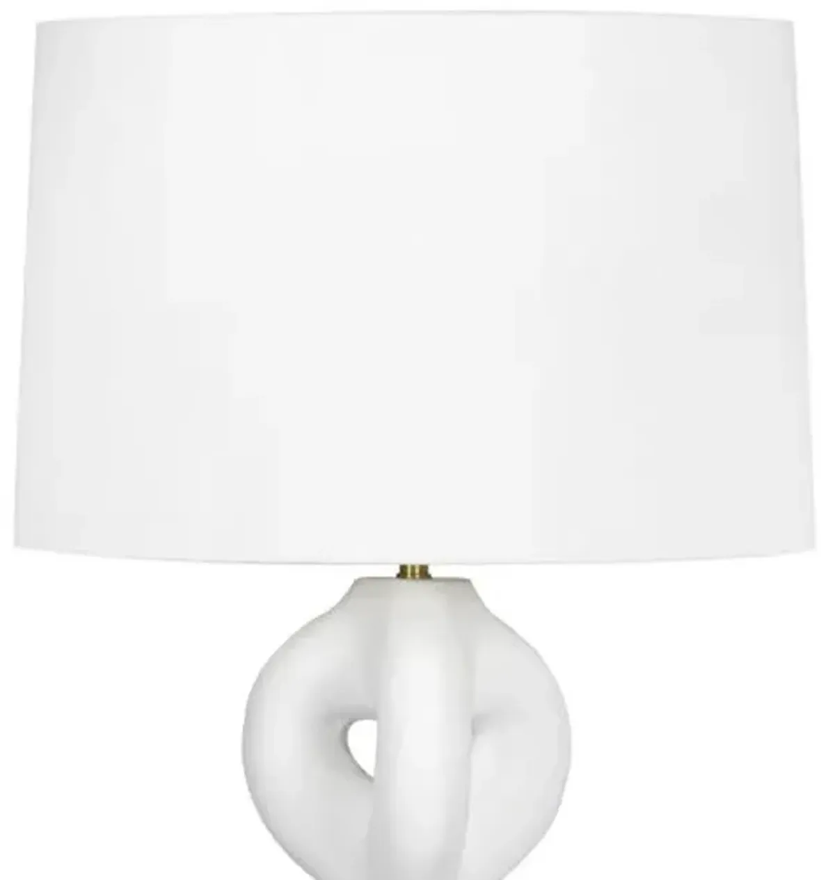 Jacob Metal Table Lamp - White - Regina Andrew