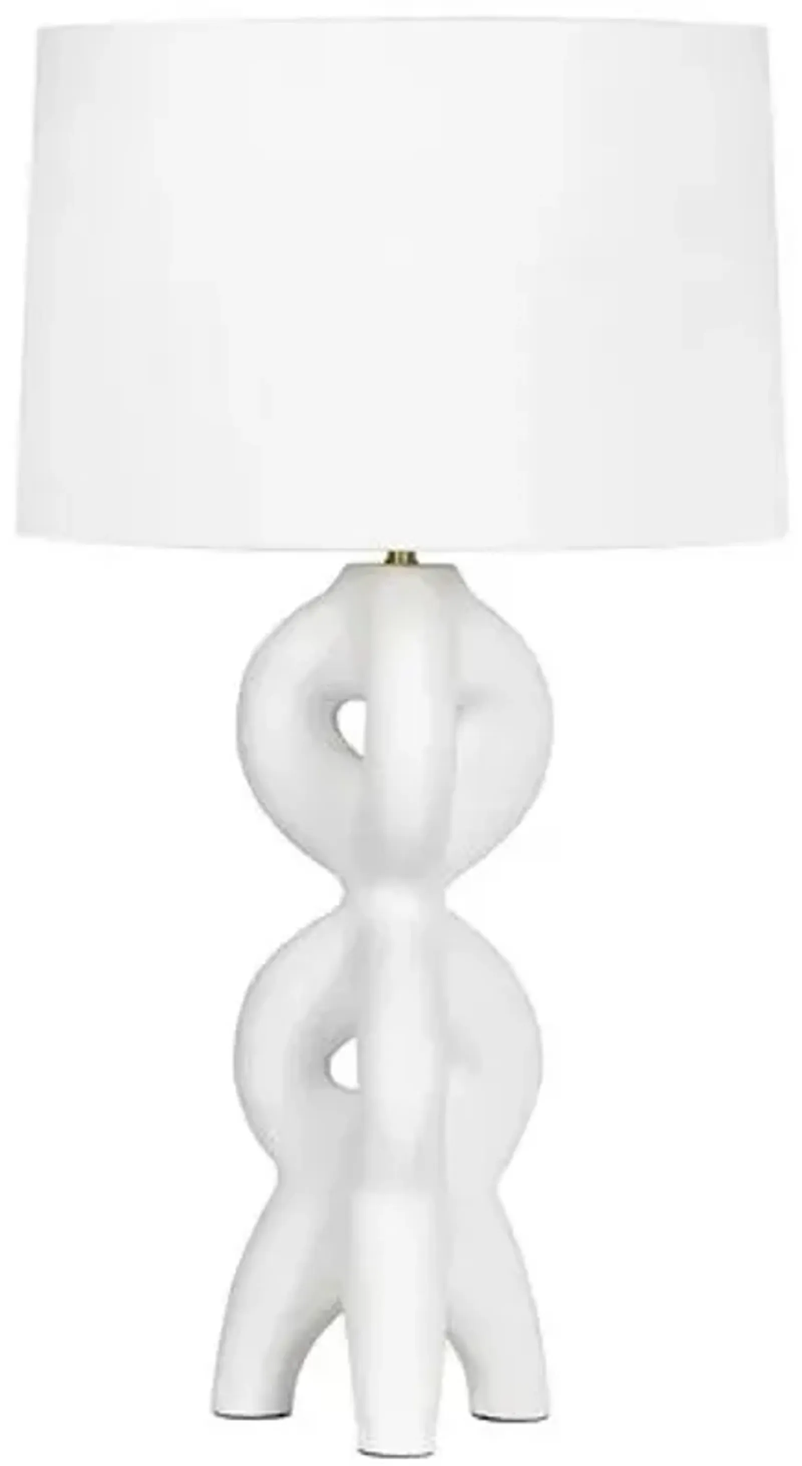 Jacob Metal Table Lamp - White - Regina Andrew