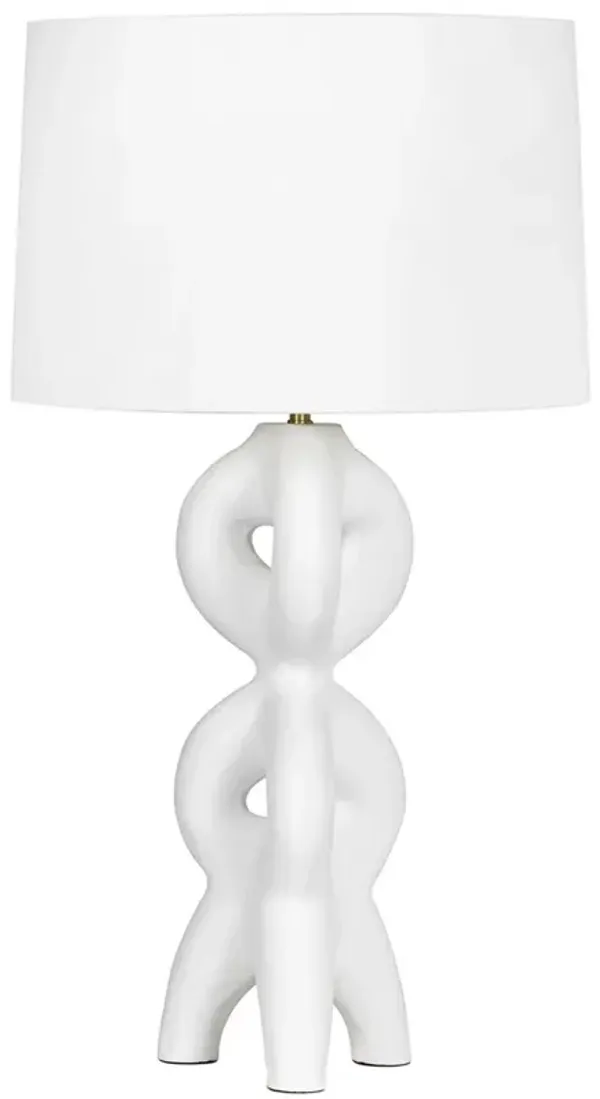 Jacob Metal Table Lamp - White - Regina Andrew