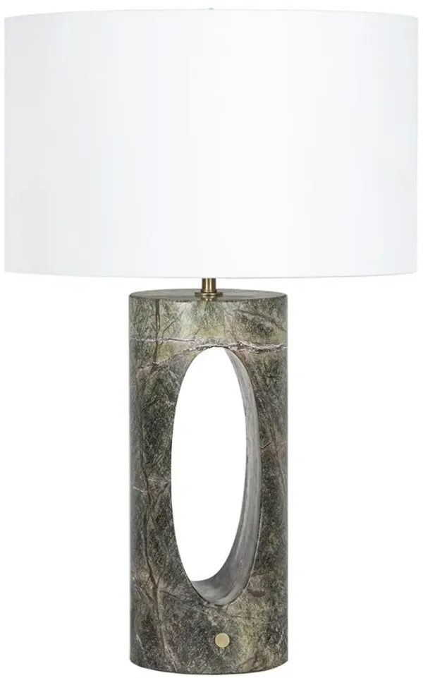 Portia Marble Table Lamp - Regina Andrew - Green
