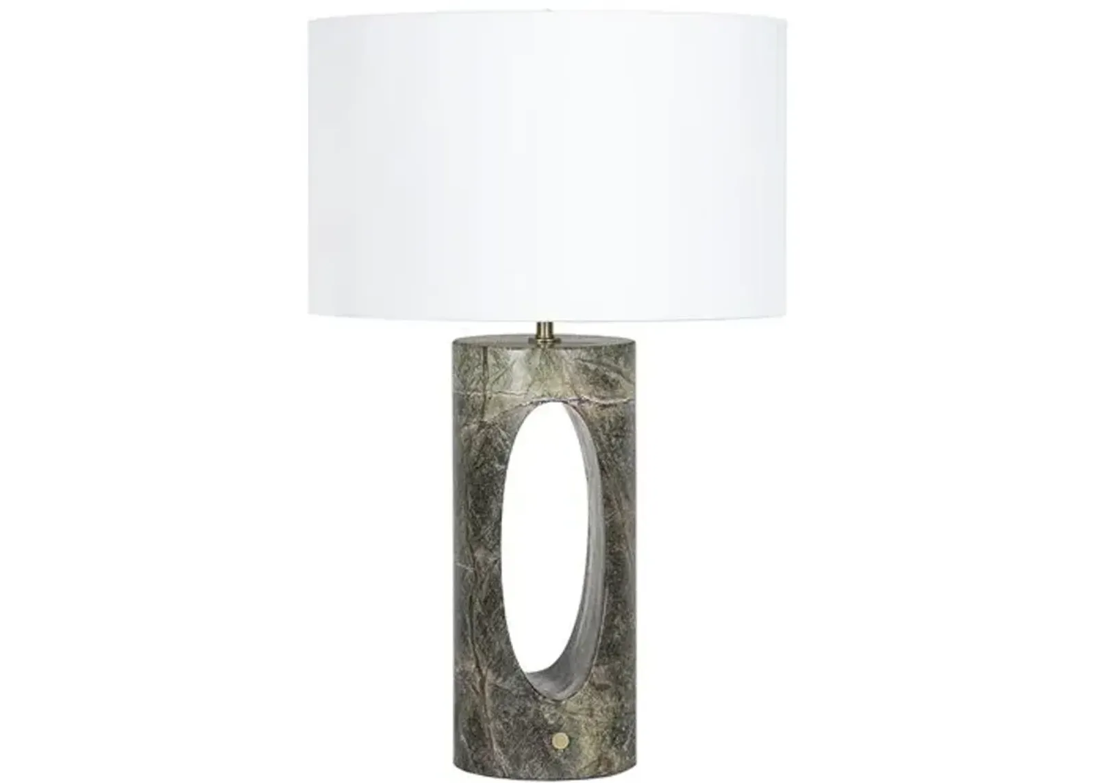 Portia Marble Table Lamp - Regina Andrew - Green