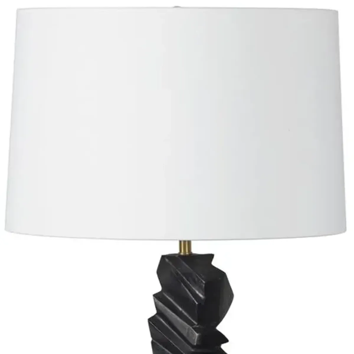 Gallerie Metal Table Lamp - Black - Regina Andrew