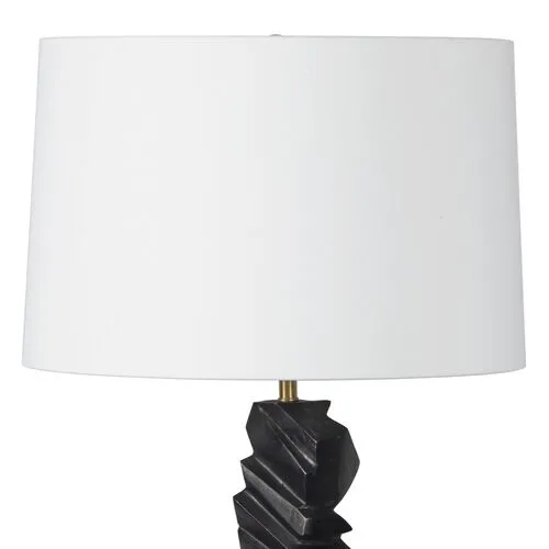 Gallerie Metal Table Lamp - Black - Regina Andrew