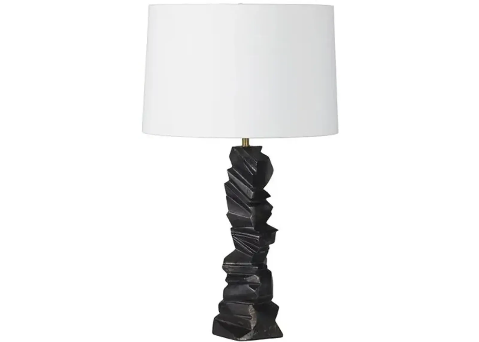 Gallerie Metal Table Lamp - Black - Regina Andrew