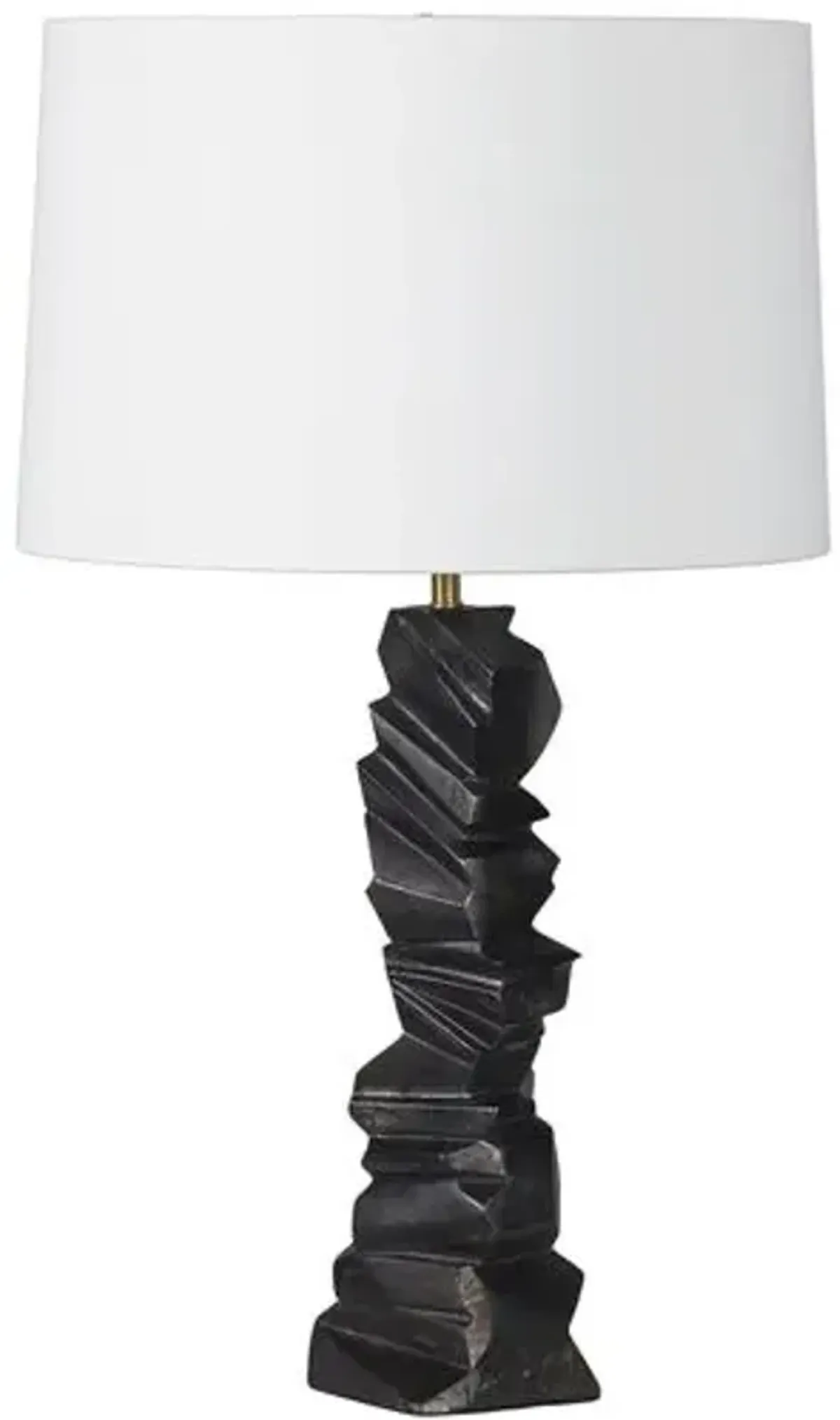 Gallerie Metal Table Lamp - Black - Regina Andrew