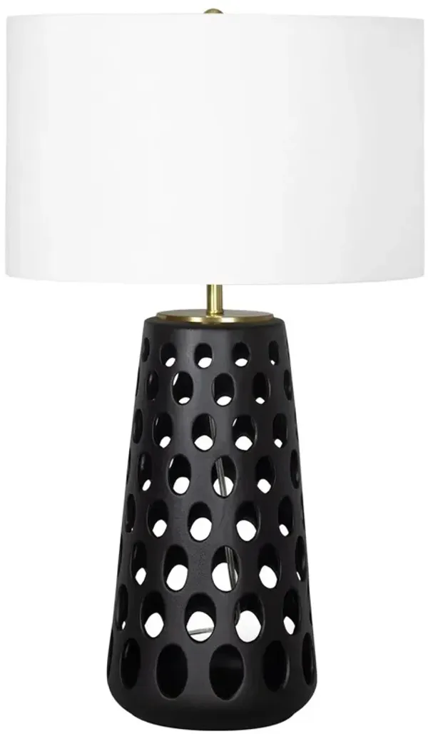 Kelvin Ceramic Table Lamp - Regina Andrew - Black