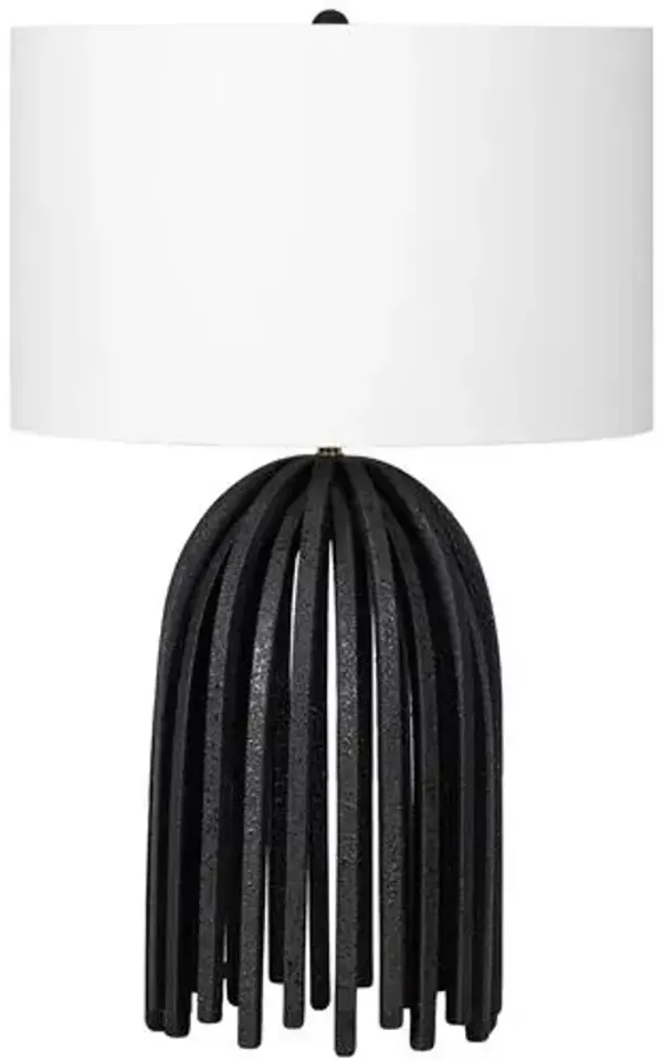 Webbed Table Lamp - Black - Regina Andrew