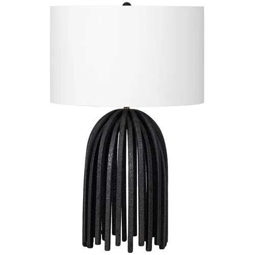 Webbed Table Lamp - Black - Regina Andrew