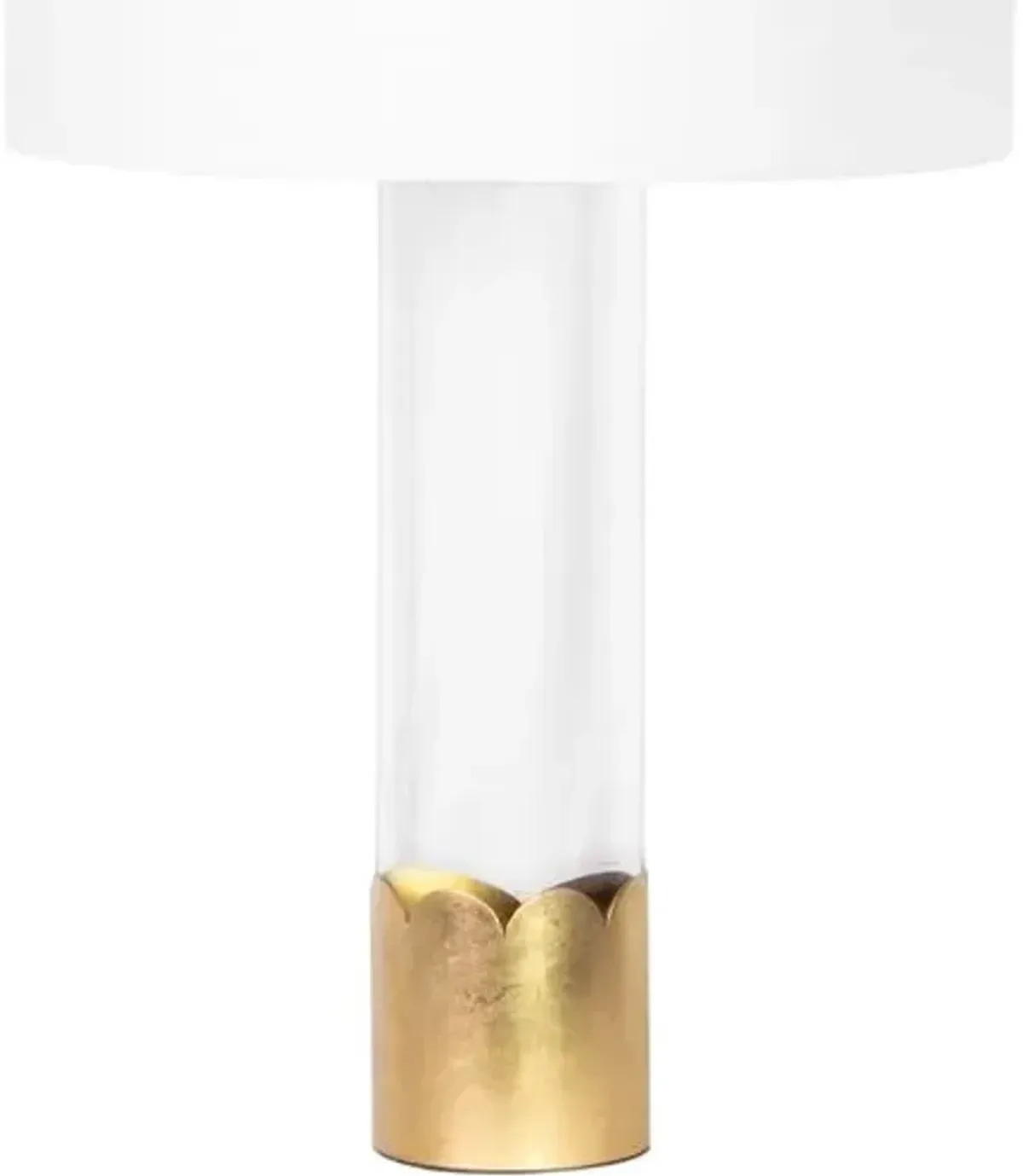 Sissie Crystal Table Lamp - Clear/Gold Leaf - Regina Andrew