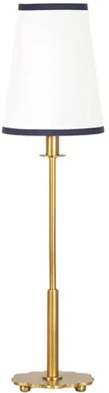 Southern Living Daisy Buffet Lamp - Brass - Regina Andrew - Gold