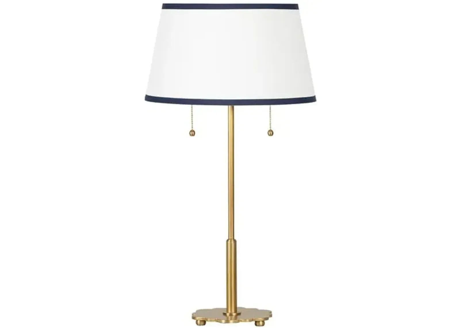 Southern Living Daisy Table Lamp - Brass - Regina Andrew - Gold