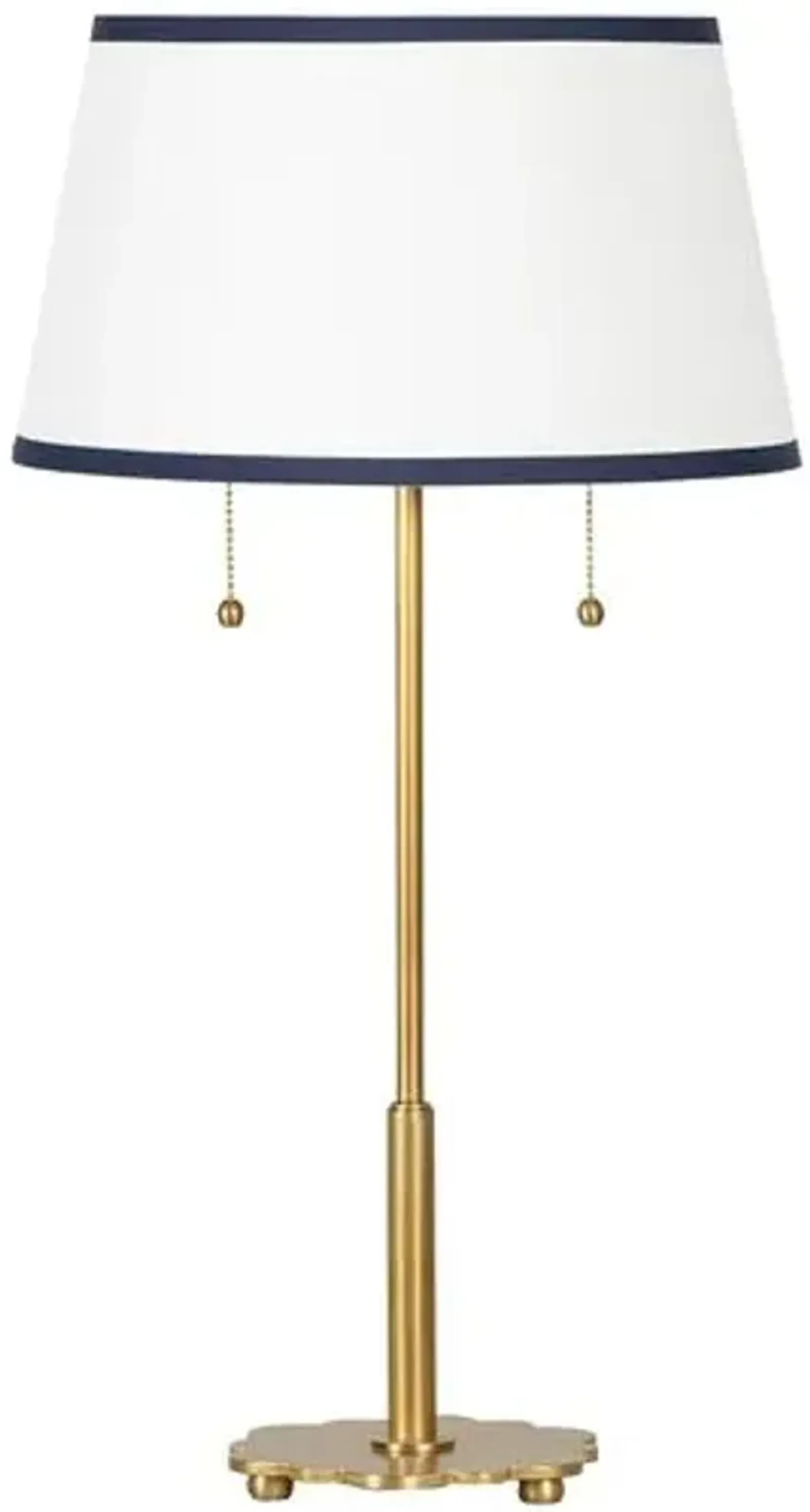 Southern Living Daisy Table Lamp - Brass - Regina Andrew - Gold