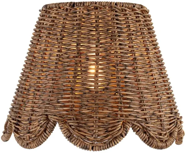 Kismet Wall Sconce - Natural/Brass - Regina Andrew - Gold