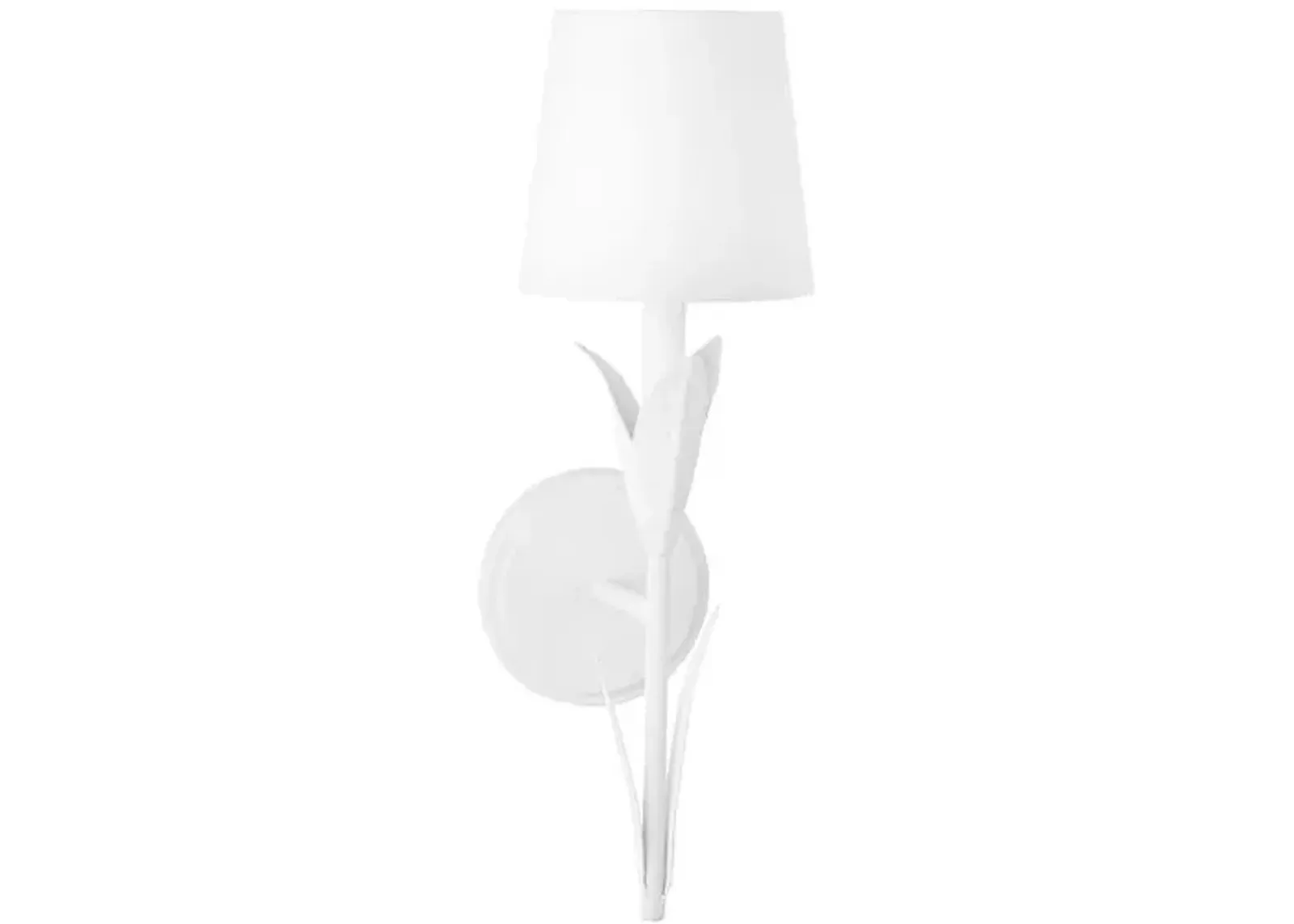 River Reed Single Wall Sconce - Regina Andrew - White