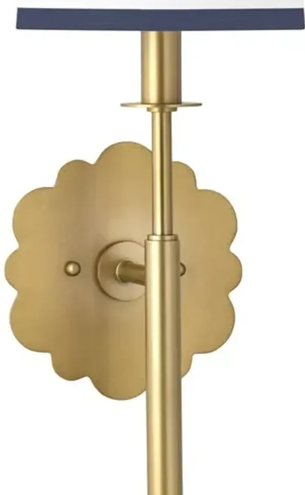 Southern Living Daisy Wall Sconce - Brass - Regina Andrew - Gold