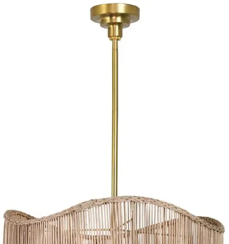 Coastal Living Nimes Drum Pendant - Regina Andrew - Multi