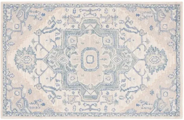 Lauren Ralph Lauren, Percy Rug, Ivory/Blue