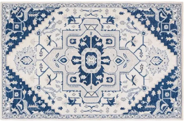 Lauren Ralph Lauren, Percy Rug, Ivory/Navy