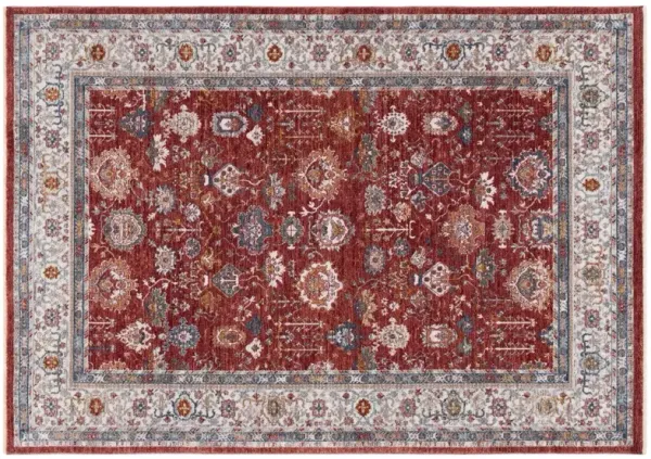 Lauren Ralph Lauren, Fairhaven Rug, Red/Ivory Blue