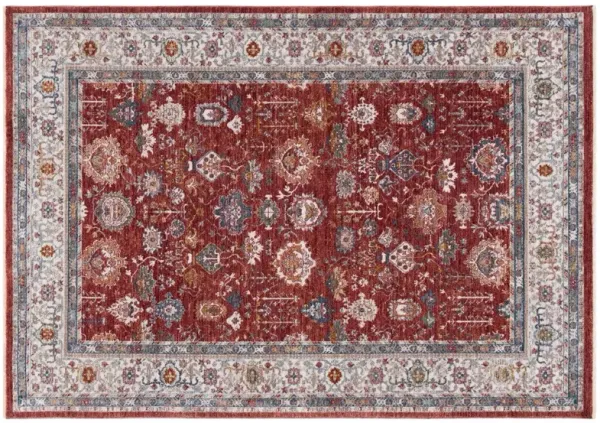 Lauren Ralph Lauren, Fairhaven Rug, Red/Ivory Blue