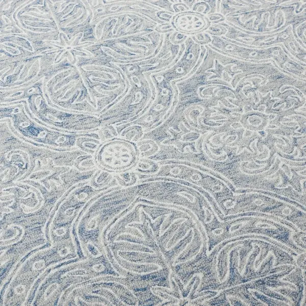 Lauren Ralph Lauren, Etienne Rug, Blue/Ivory