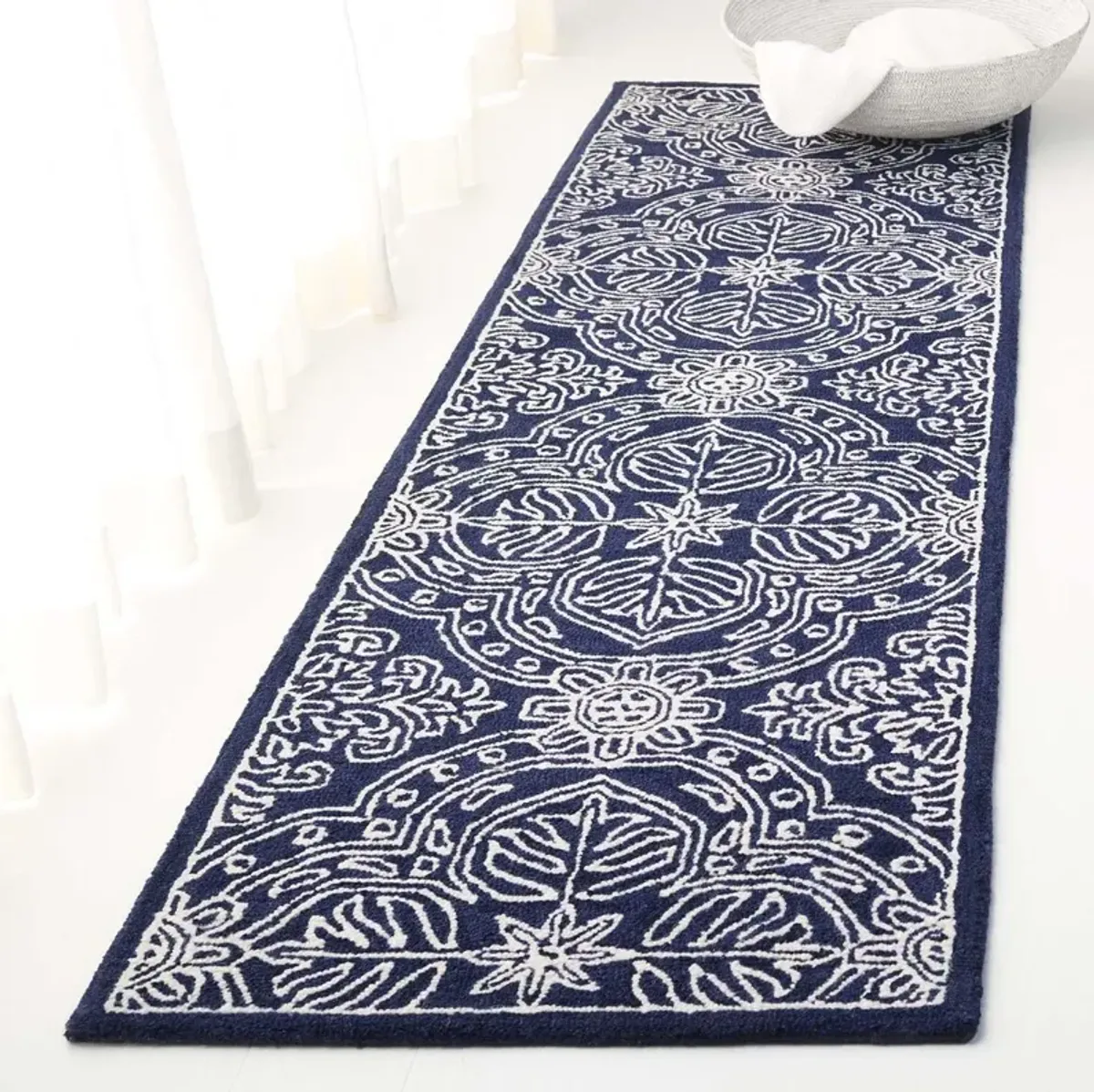 Lauren Ralph Lauren, Etienne Rug, Navy/Ivory