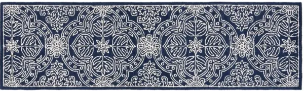 Lauren Ralph Lauren, Etienne Rug, Navy/Ivory
