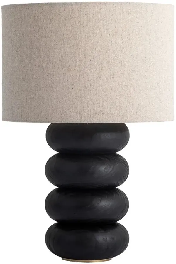 Hugo Table Lamp - Tulsi Home - Black