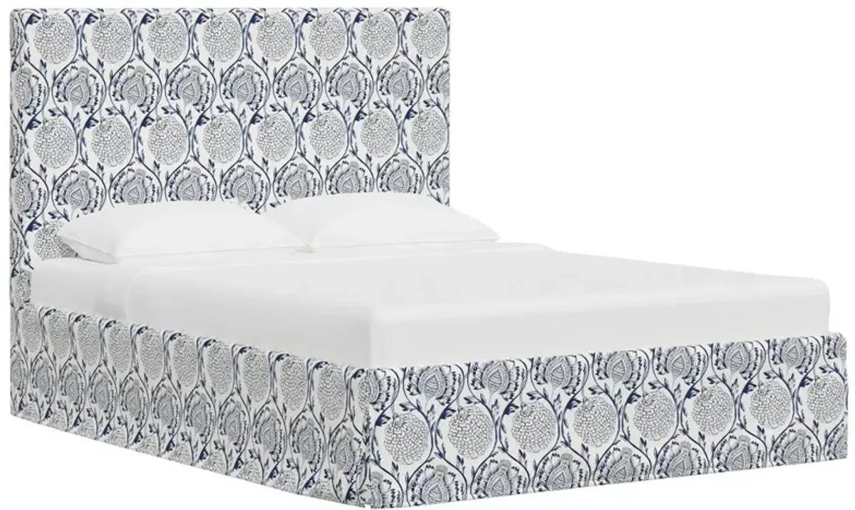Juliet Slipcover Bed, Ranjit Floral