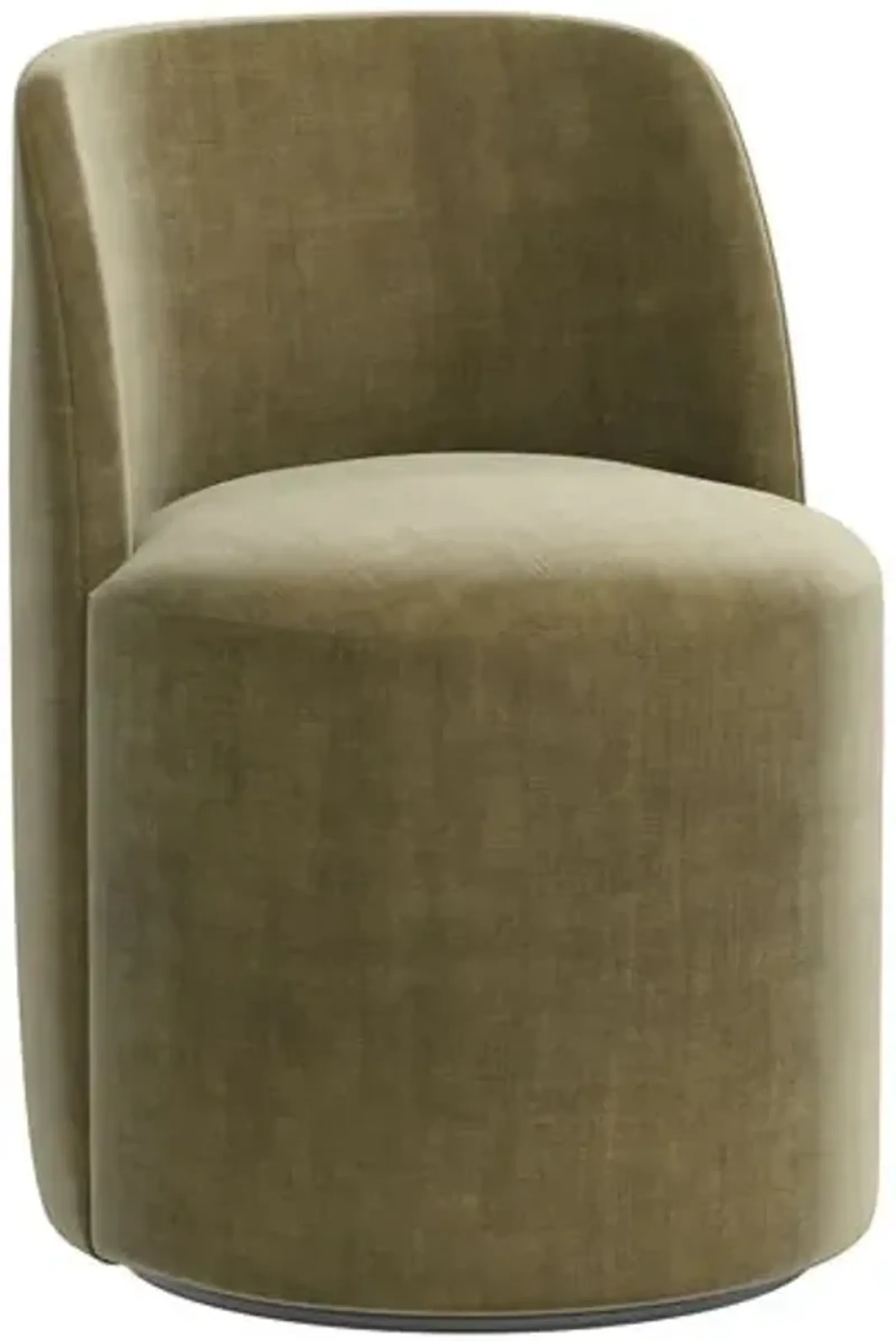 Cora Dining Swivel Chair - Velvet - Handcrafted