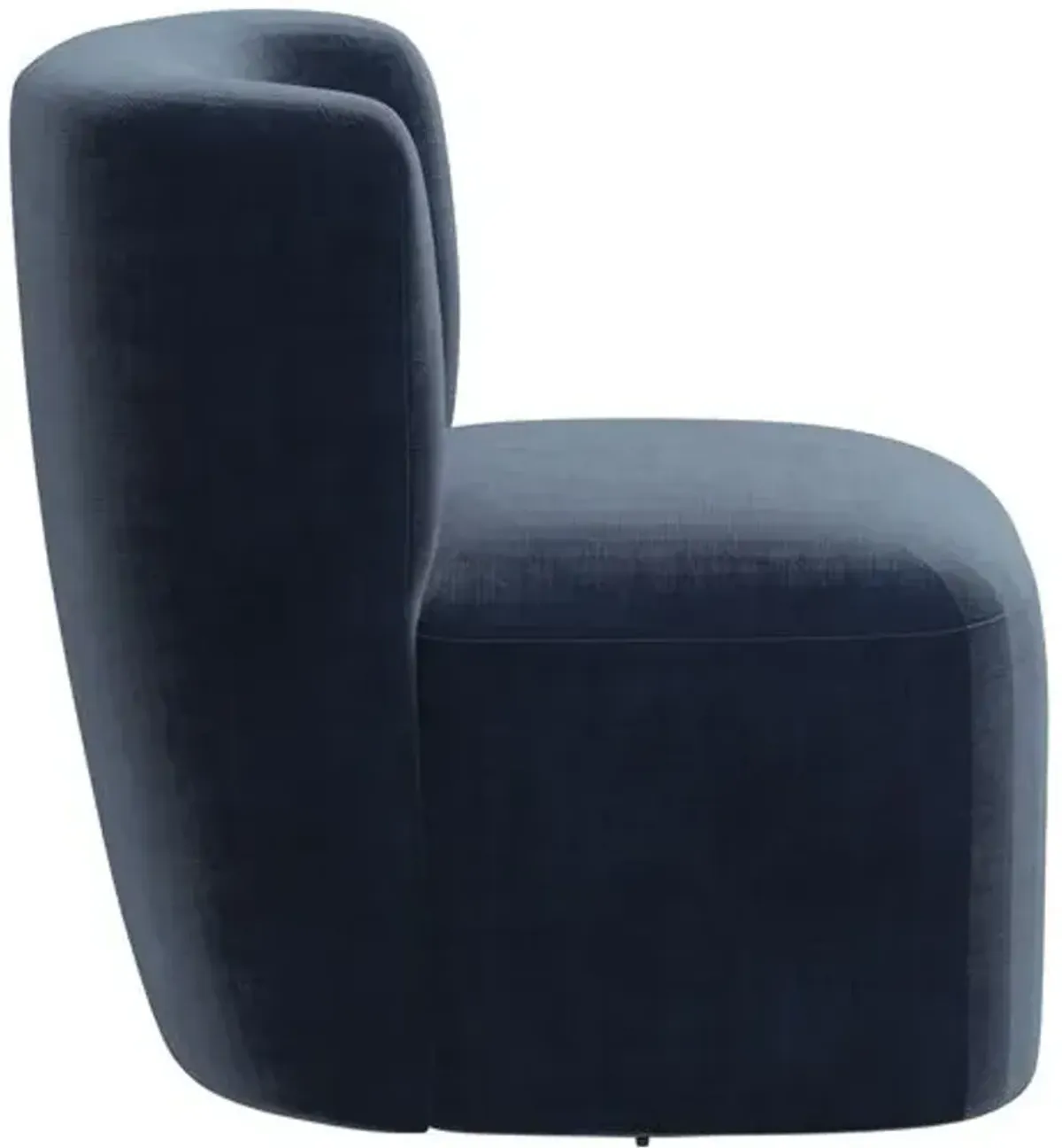 Kinsley Swivel Chair - Velvet - Handcrafted