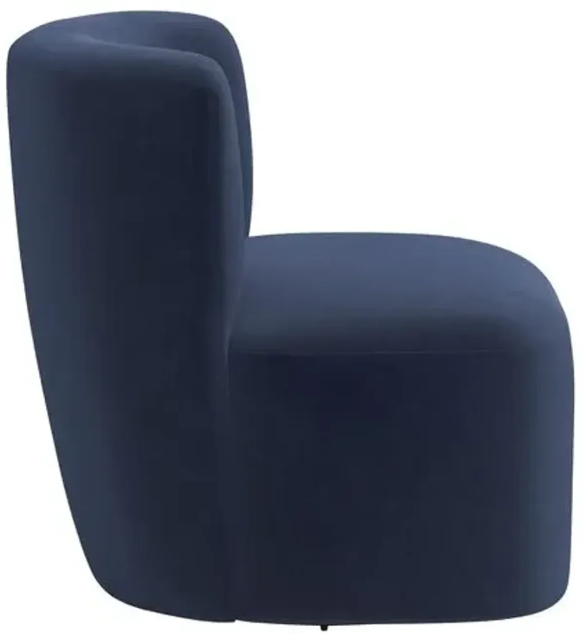Kinsley Swivel Chair - Performance Velvet - Handcrafted