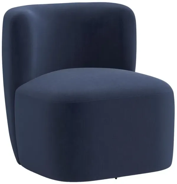 Kinsley Swivel Chair, Performance Velvet