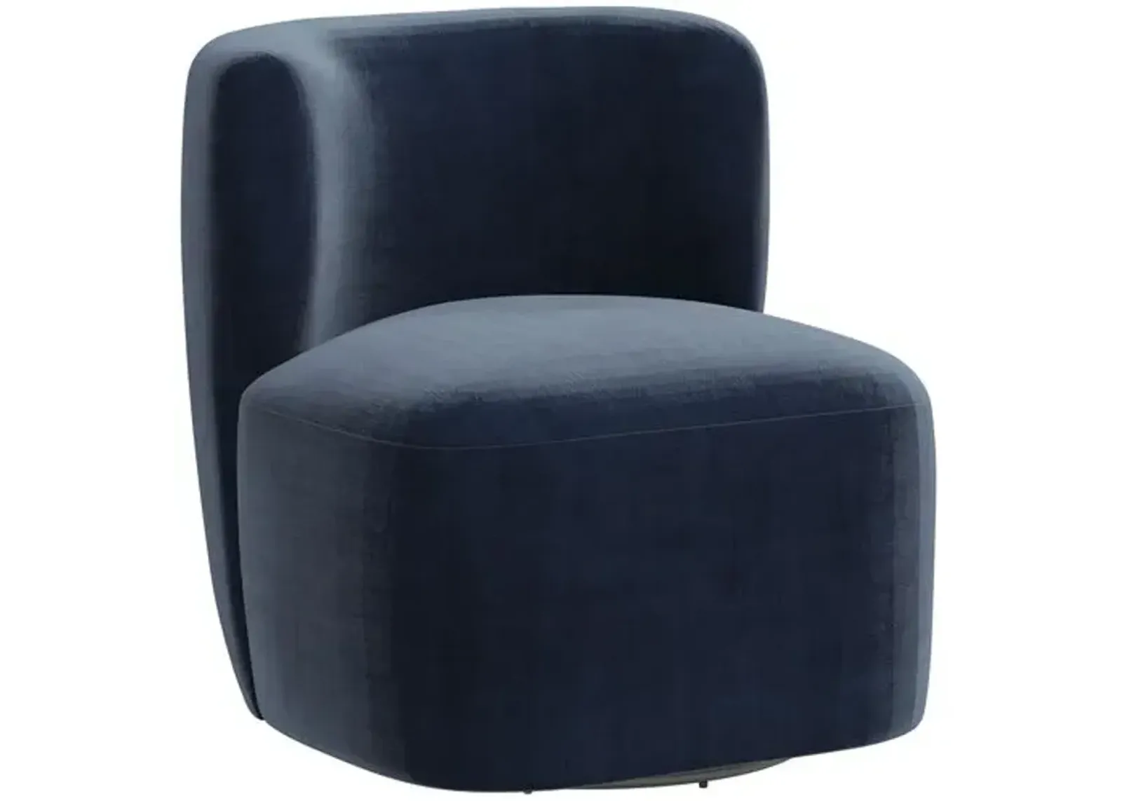 Kinsley Swivel Chair - Velvet - Handcrafted