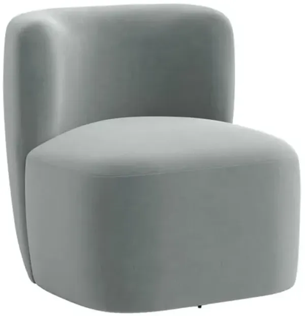Kinsley Swivel Chair - Performance Velvet - Handcrafted