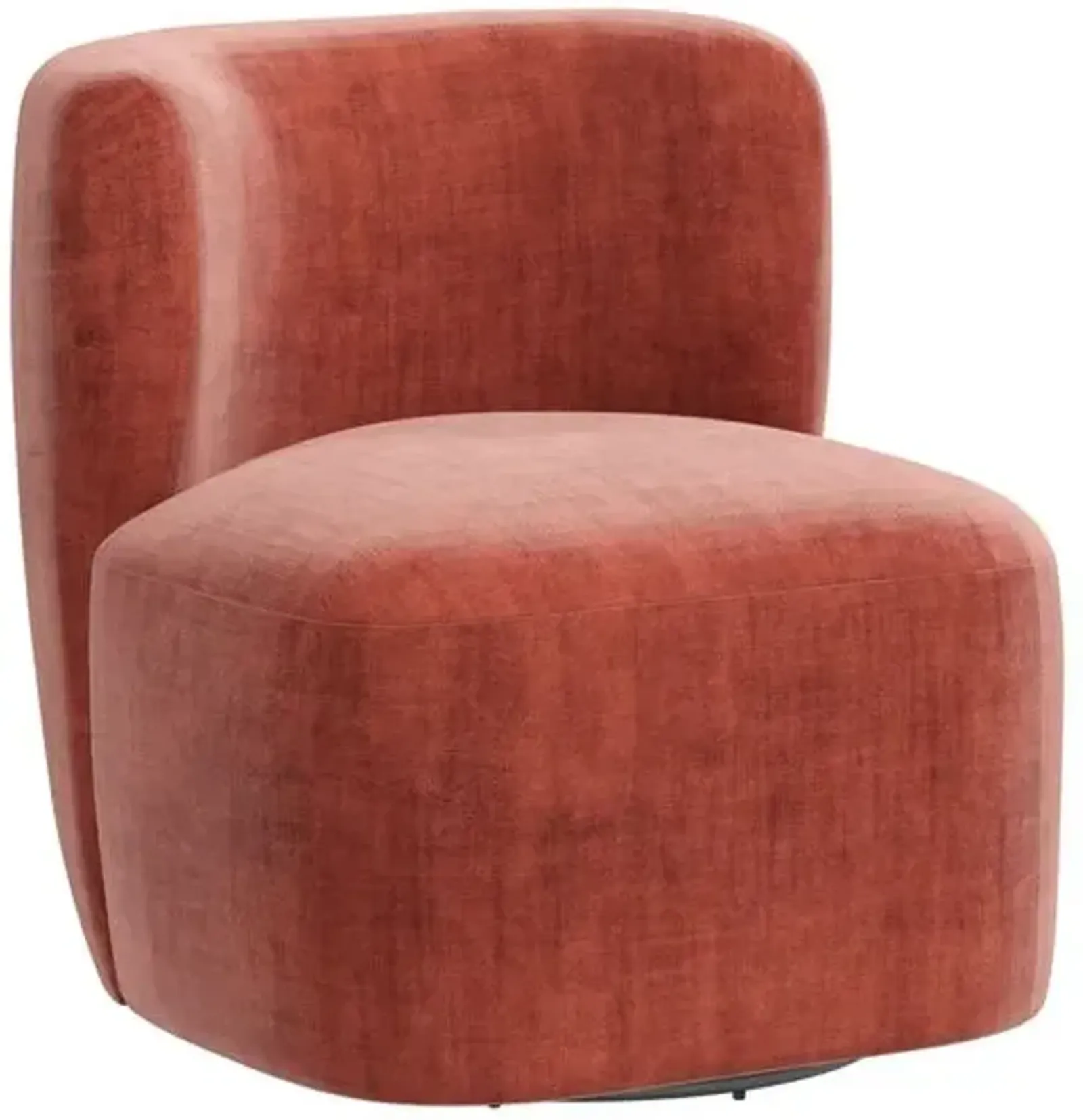 Kinsley Swivel Chair - Velvet - Handcrafted