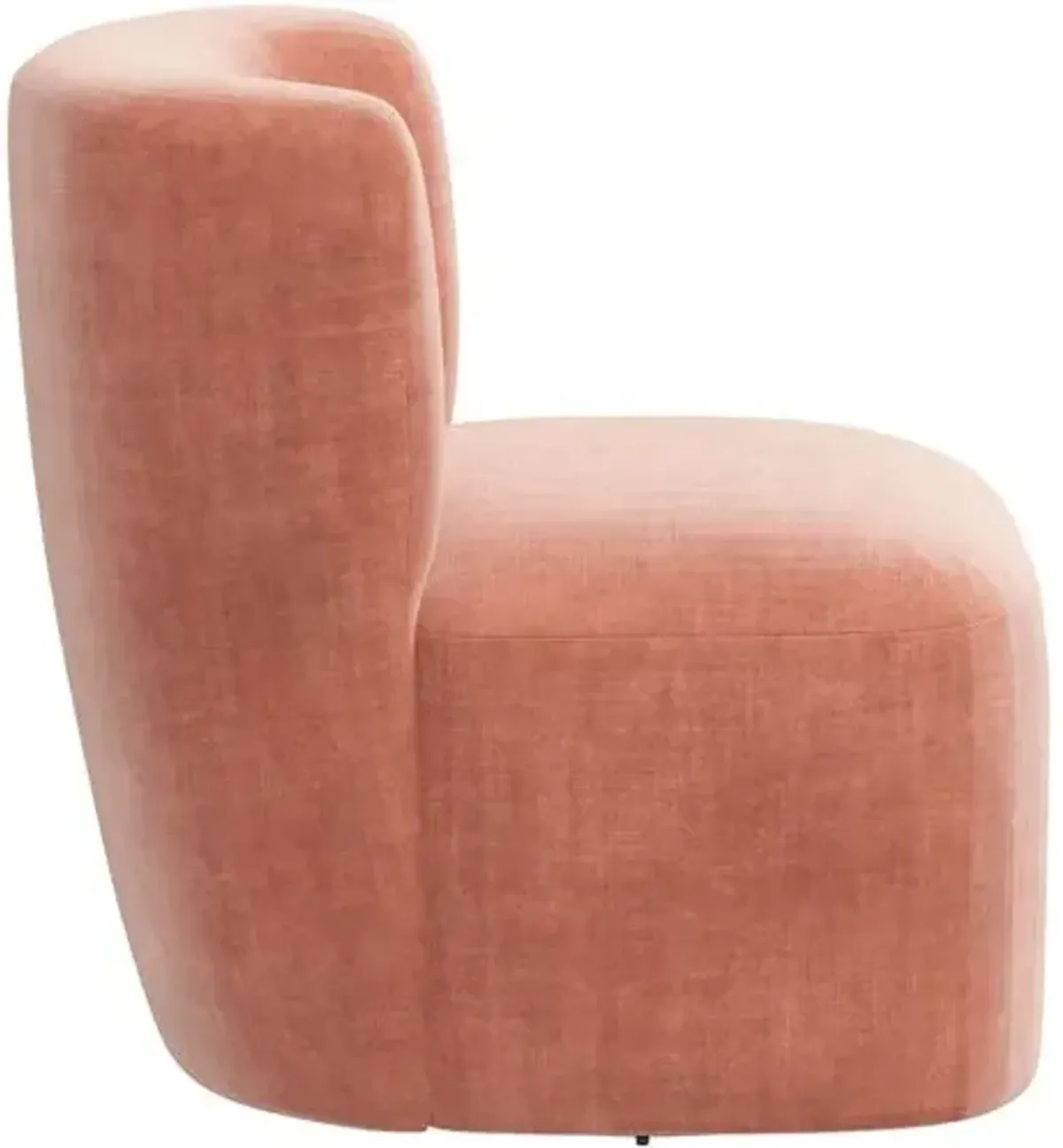 Kinsley Swivel Chair - Velvet - Handcrafted