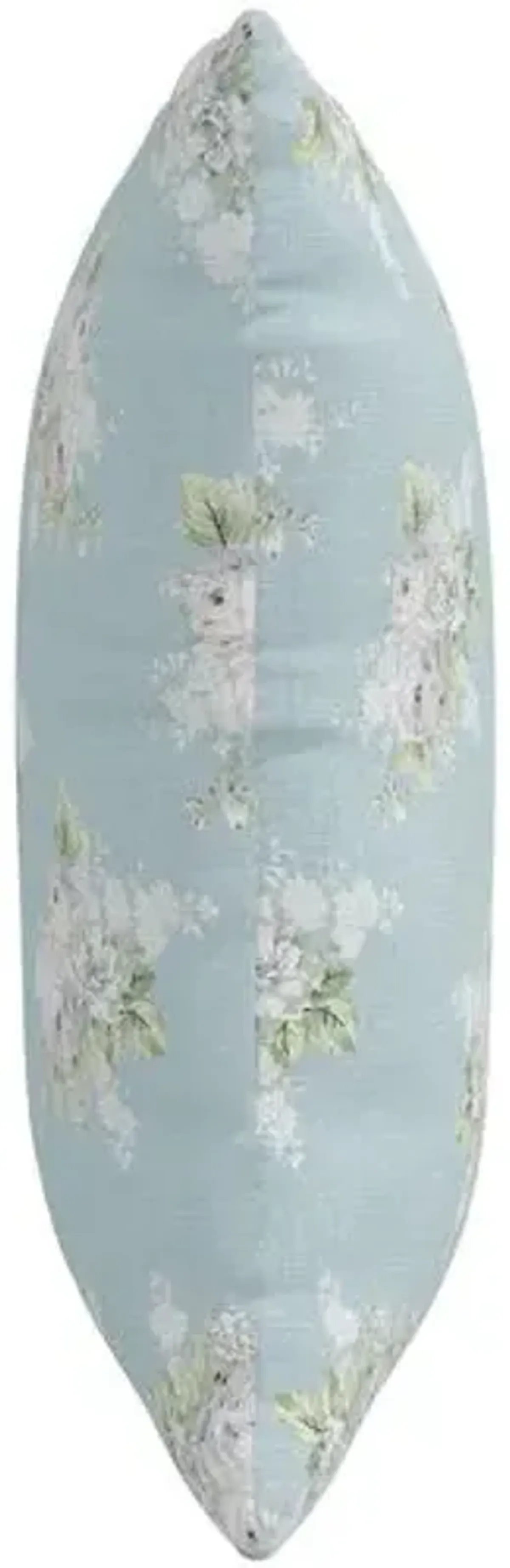 Bluebell Bouquet Pillow - Light Blue