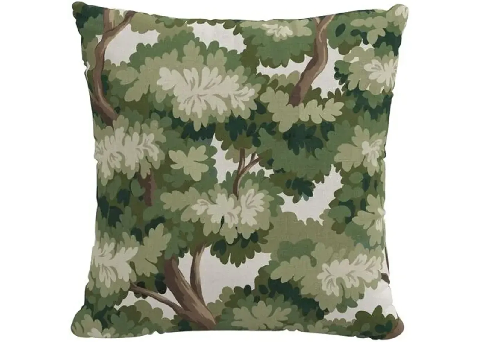 Wildwood Forest Pillow - Green