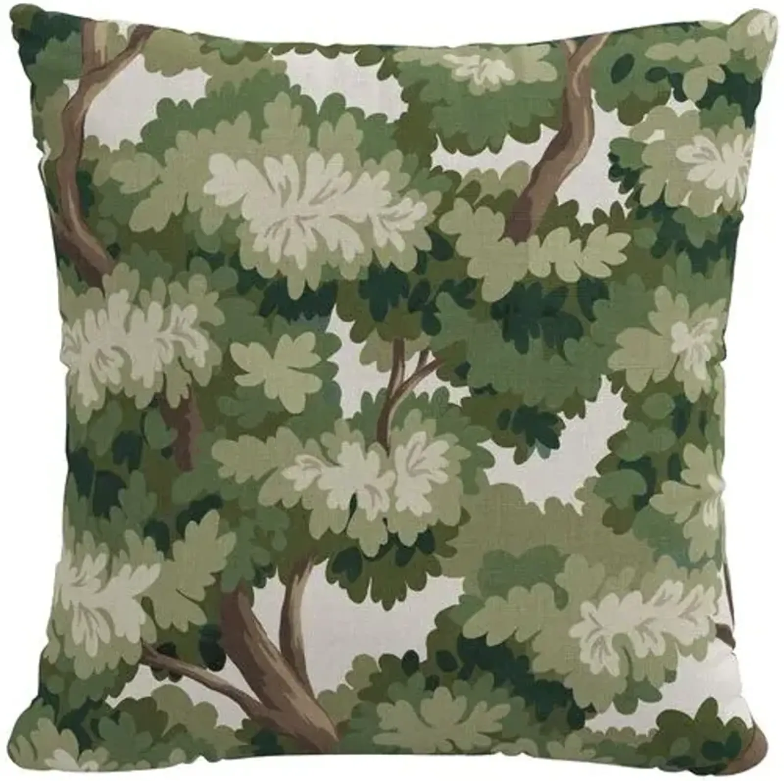 Wildwood Forest Pillow - Green